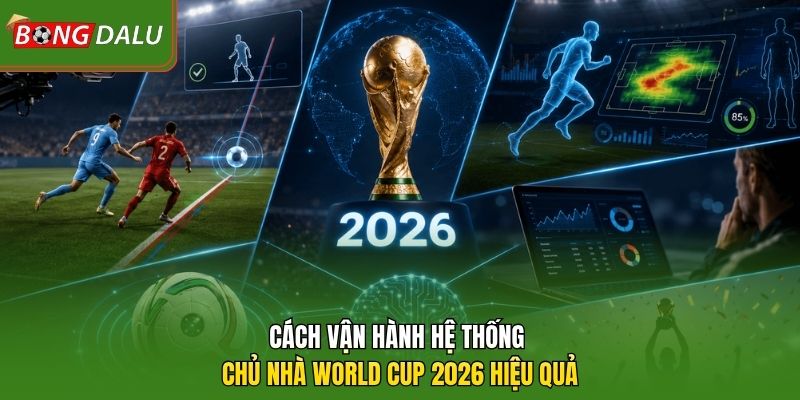 Cách vận hành hệ thống chủ nhà World Cup 2026 hiệu quả 