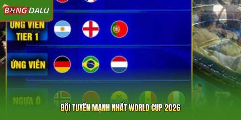 Đội Tuyển Mạnh Nhất World Cup 2026 – Ngôi Sao Dần Được Hé Lộ