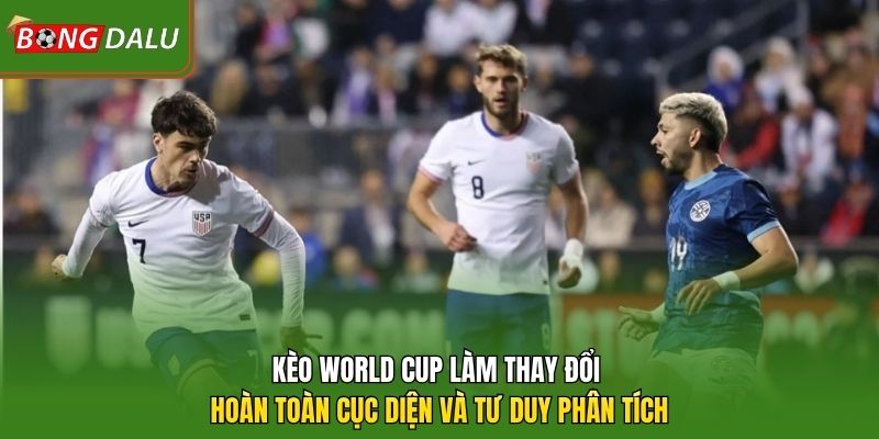 Kèo World Cup làm thay đổi hoàn toàn cục diện và tư duy phân tích 