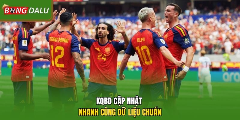 KQBD cập nhật nhanh cùng dữ liệu chuẩn